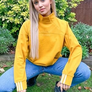 Adidas Yellow RYV Sweatshirt NWT